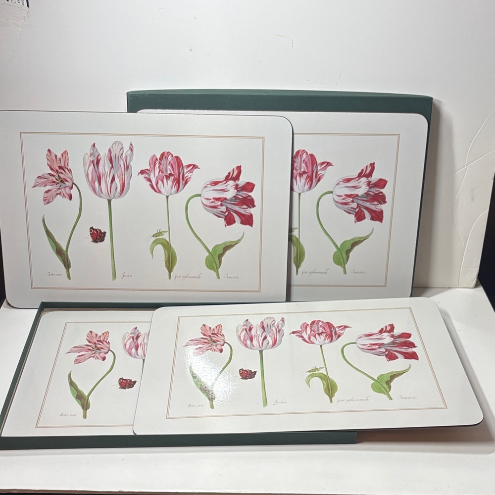 Metropolitan Museum of Art Tulip Placemats Set of 4 by Jason - Picture 4 of 11